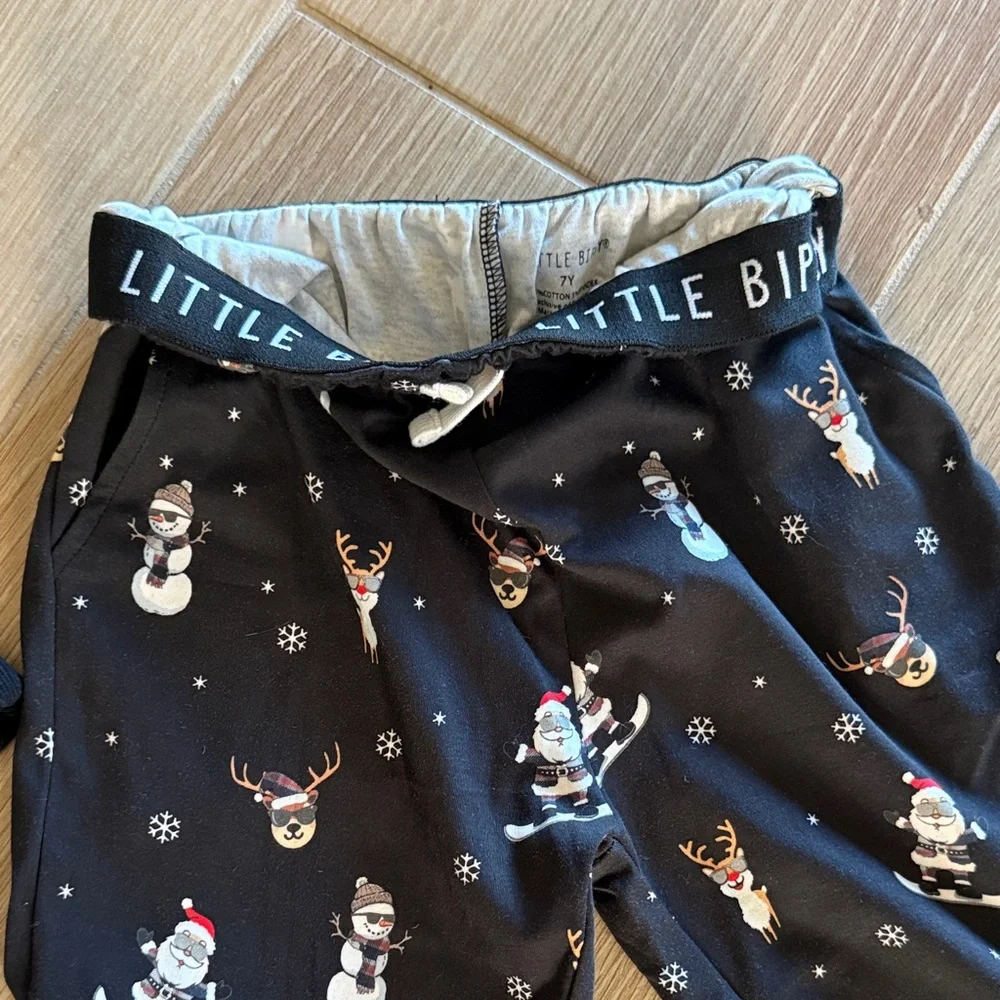 Little Bipsy Holiday Sweatshirt & Jogger - Picture 3 of 6